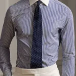 با پیراهن طرحدار چه کراواتی بپوشیم